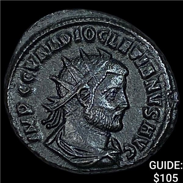 Roman Diocletian 284-305 AD BI Nummus CHOICE AU