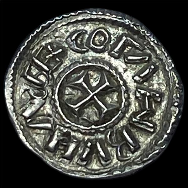 1095-1114 Hungary Cololman Silver Denar UNCIRCULATED