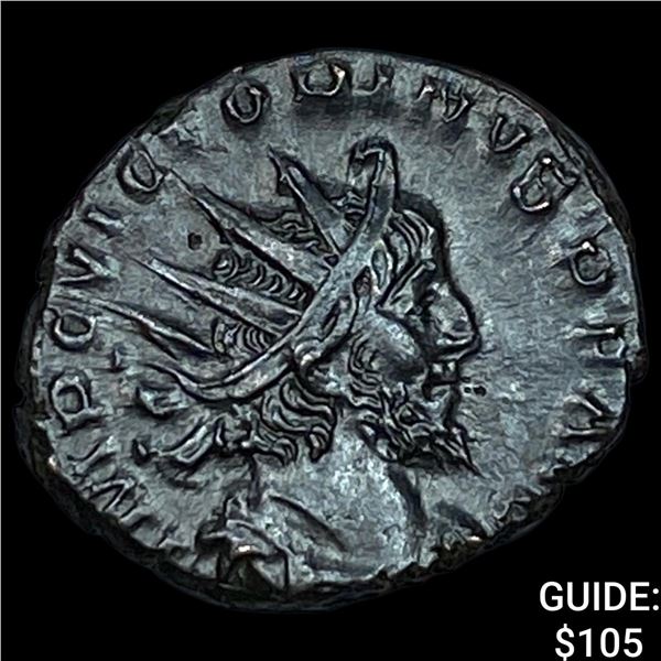 Romano-Gallic Victorinus 269-271 BI Dbl Denarius CHOICE AU