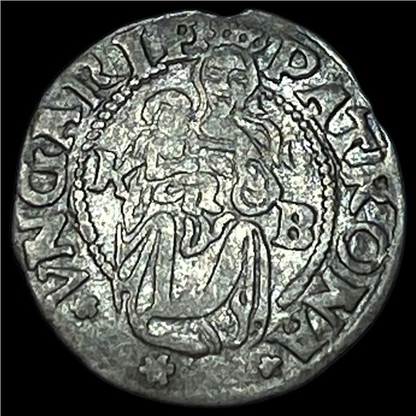1540-1590 Hungary Madonna&Child Silver Denar CLOSELY UNCIRCULATED
