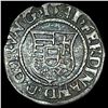 Image 2 : 1540-1590 Hungary Madonna&Child Silver Denar CLOSELY UNCIRCULATED