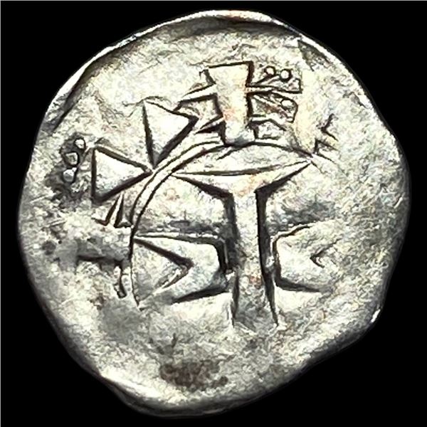 Crusades Bishops of Maguelone Silver Denar NEARLY UNCIRCULATED