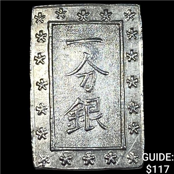 1859-1868 Japan Silver Bu UNCIRCULATED