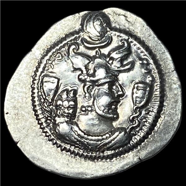 Sasanian Peroz[Firuz]I 457/9-484 AD Silver Drachm UNCIRCULATED