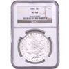 Image 1 : 1884 Morgan Silver Dollar NGC MS63