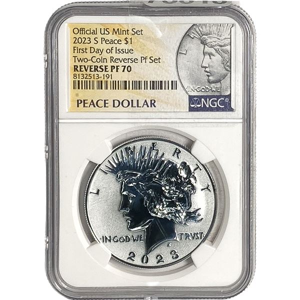 2023-S Silver Peace Dollar NGC PF70
