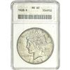 1928 Silver Peace Dollar ANACS MS60