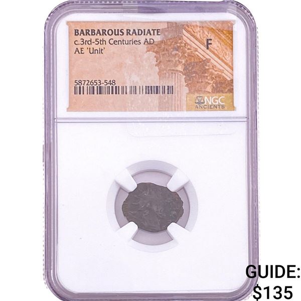 Barbarous Radiate c.3rd-5th Centuries AD AE 'Unit' NGC F