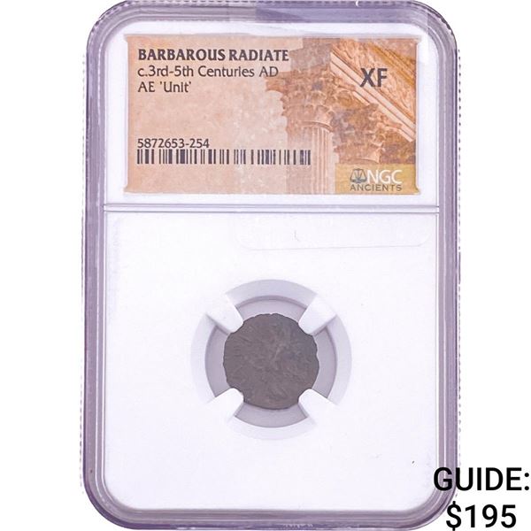 Barbarous Radiate c.3rd-5th Centuries AD AE 'Unit' NGC XF