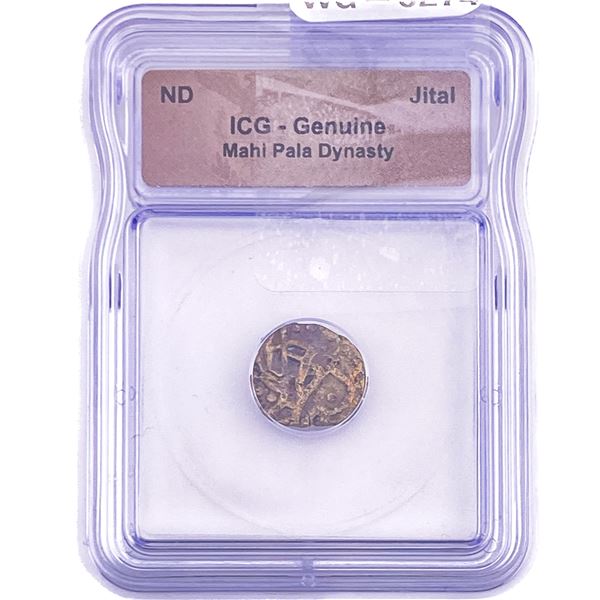 Mahi Pala Dynasty Jital ICG Genuine