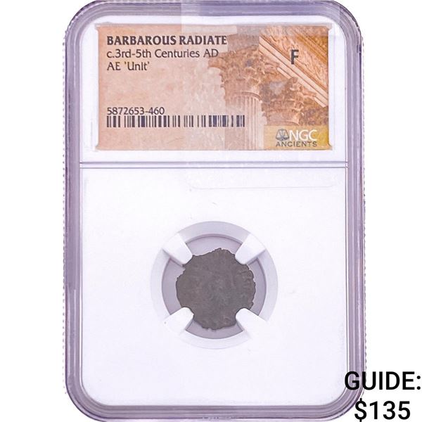 Barbarous Radiate c.3rd-5th Centuries AD AE 'Unit' NGC F