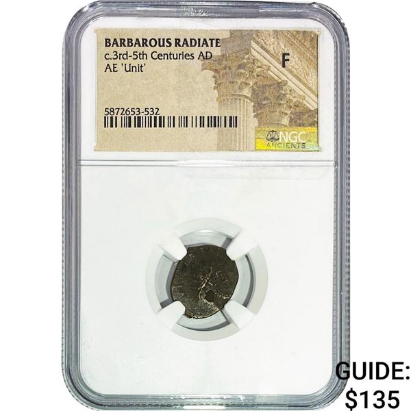 Barbarous Radiate c.3rd-5th Centuries AD AE 'Unit' NGC F