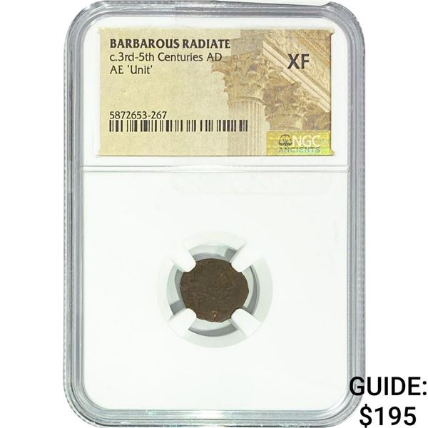 Barbarous Radiate c.3rd-5th Centuries AD AE 'Unit' NGC XF