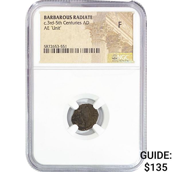Barbarous Radiate c.3rd-5th Centuries AD AE 'Unit' NGC F