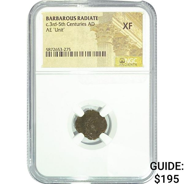 Barbarous Radiate c.3rd-5th Centuries AD AE 'Unit' NGC XF