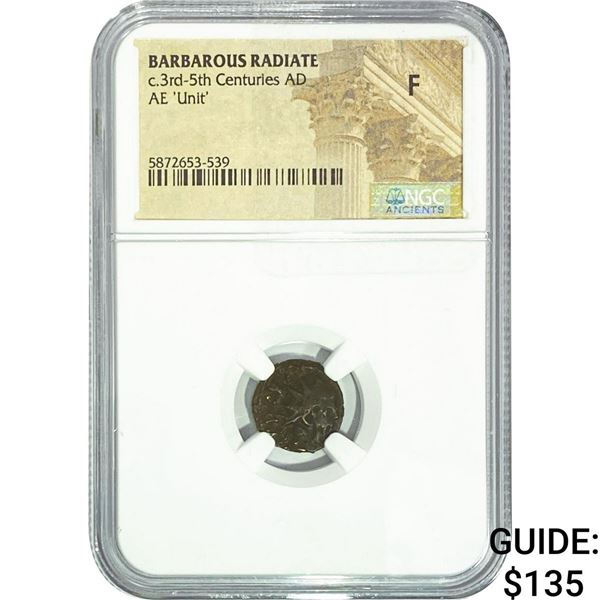 Barbarous Radiate c.3rd-5th Centuries AD AE 'Unit' NGC F