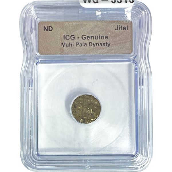 Mahi Pala Dynasty Jital ICG Genuine