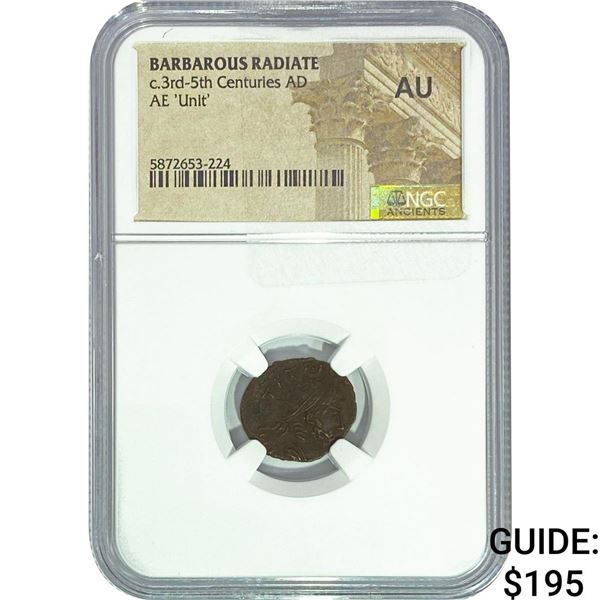 Barbarous Radiate c.3rd-5th Centuries AD AE 'Unit' NGC AU
