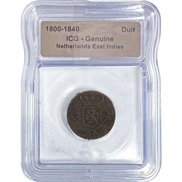 Netherlands East Indies Duit ICG Genuine