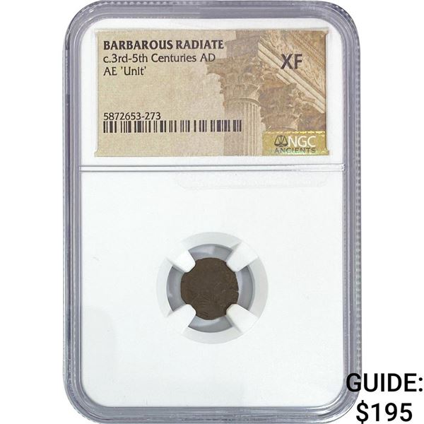 Barbarous Radiate c.3rd-5th Centuries AD AE 'Unit' NGC XF