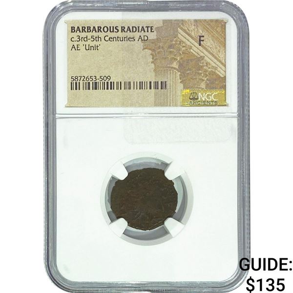 Barbarous Radiate c.3rd-5th Centuries AD AE 'Unit' NGC F