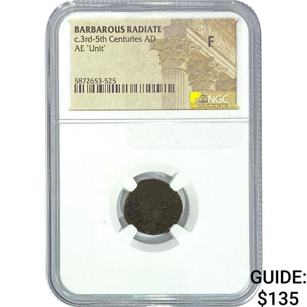 Barbarous Radiate c.3rd-5th Centuries AD AE 'Unit' NGC F