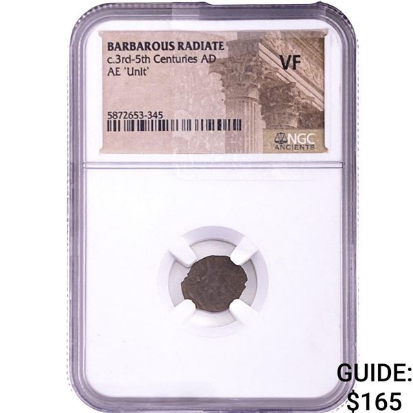 Barbarous Radiate c.3rd-5th Centuries AD AE 'Unit' NGC VF
