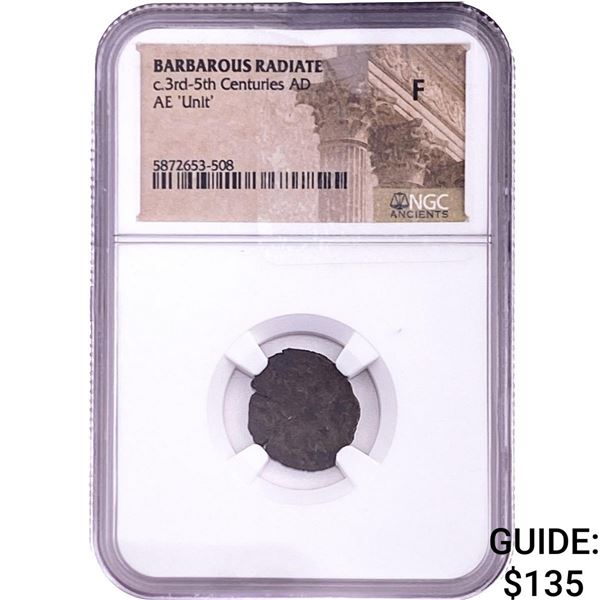 Barbarous Radiate c.3rd-5th Centuries AD AE 'Unit' NGC F