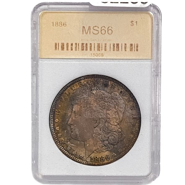 1886 Morgan Silver Dollar MS66