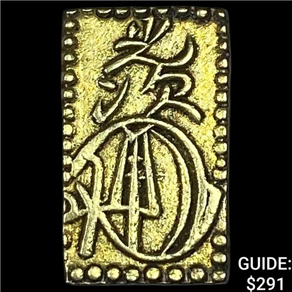 1868-1869 Japan Gold 2 Bu CLOSELY UNCIRCULATED