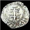 1382-1395 Hungary Mary SIlver Denier CLOSELY UNCIRCULATED