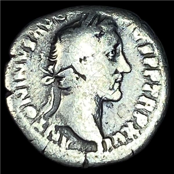 Roman Ant. Pius 138-161 AD Silver Denarius NEARLY UNCIRCULATED