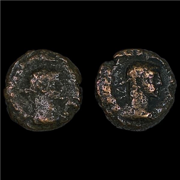[2 Coins] Roman Egypt 235-284 AD BI Tetradrachm NEARLY UNCIRCULATED