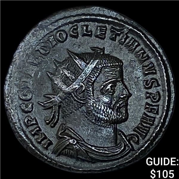 Roman Diocletian 284-305 AD BI Nummus CHOICE AU