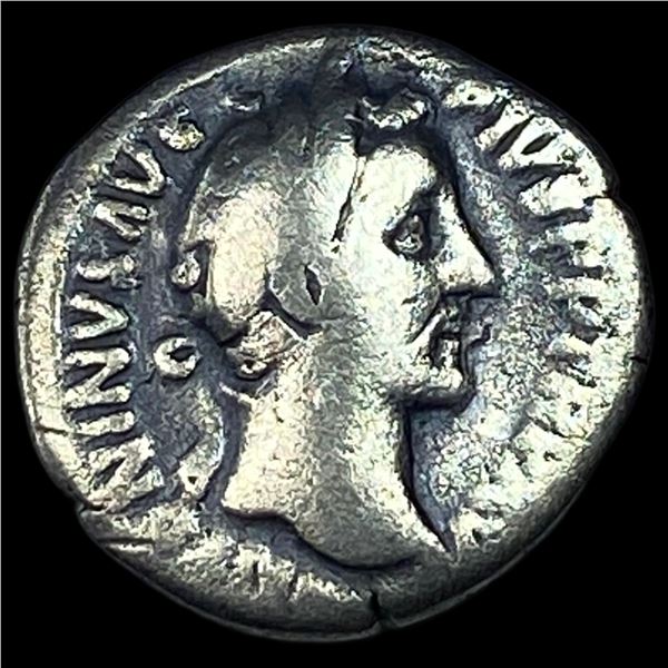 Roman Ant. Pius 138-161 AD Silver Denarius NEARLY UNCIRCULATED