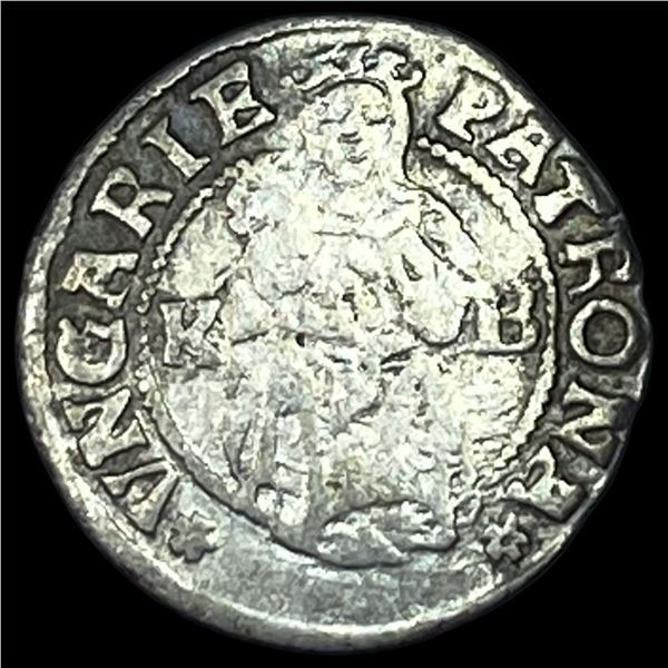1540-1590 Hungary Madonna&Child Silver Denar CLOSELY UNCIRCULATED