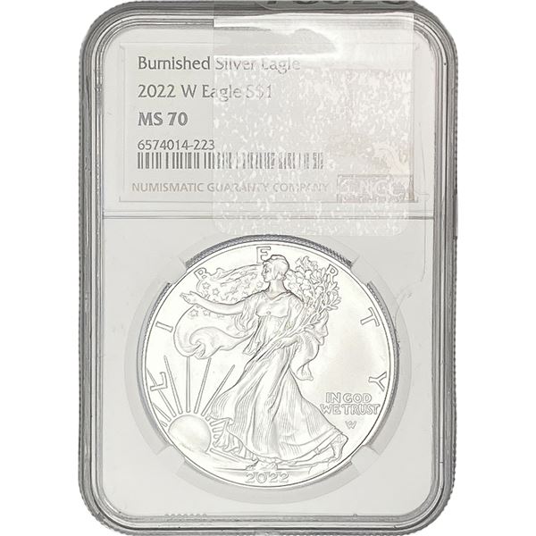 2022-W Silver Eagle NGC MS70