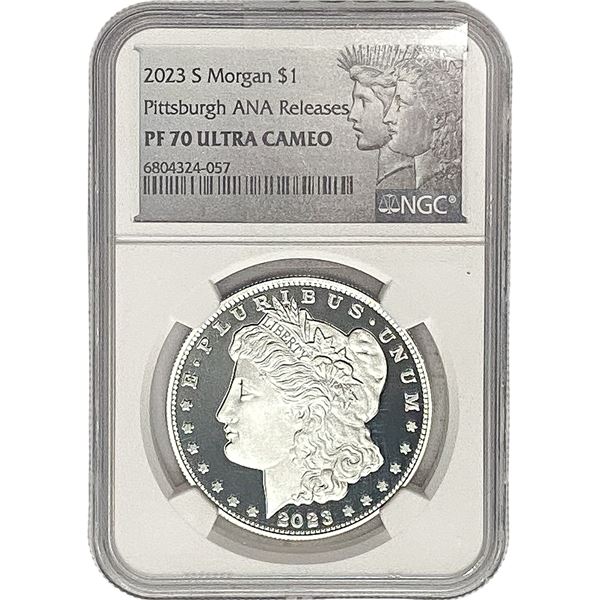 2023-S Morgan Silver Dollar NGC PF70 Ultra Cameo