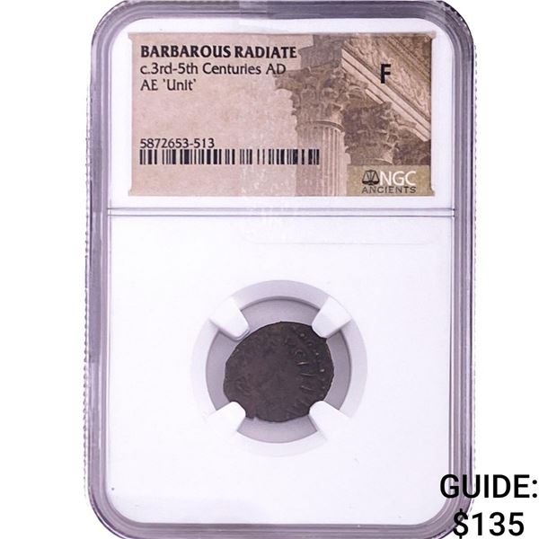 Barbarous Radiate c.3rd-5th Centuries AD AE 'Unit' NGC F