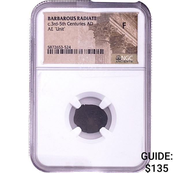 Barbarous Radiate c.3rd-5th Centuries AD AE 'Unit' NGC F