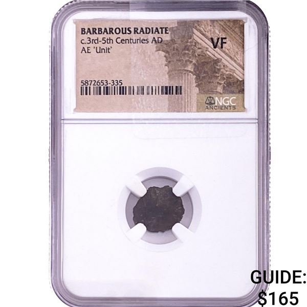Barbarous Radiate c.3rd-5th Centuries AD AE 'Unit' NGC VF