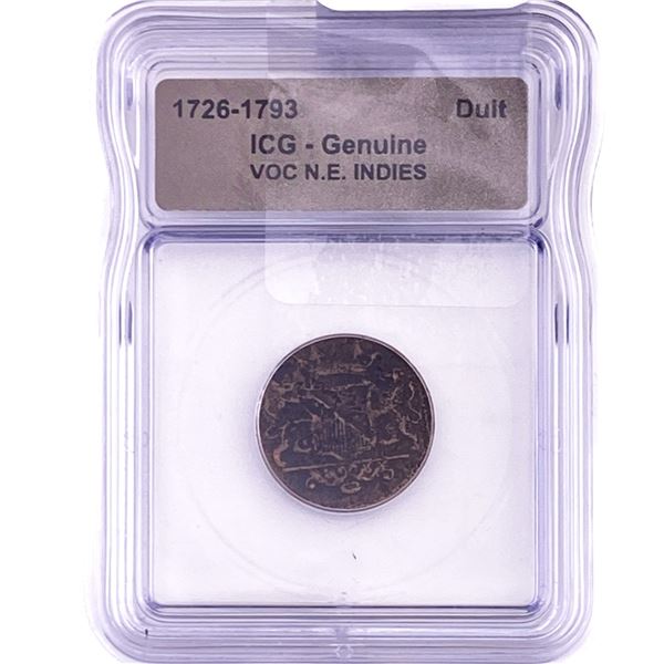 VOC N.E. INDIES Duit ICG Genuine