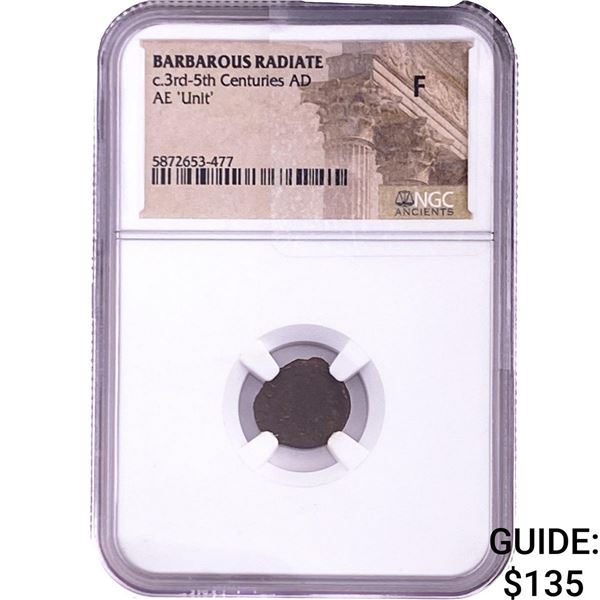 Barbarous Radiate c.3rd-5th Centuries AD AE 'Unit' NGC F