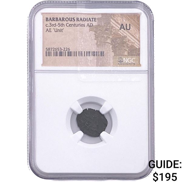 Barbarous Radiate c.3rd-5th Centuries AD AE 'Unit' NGC AU
