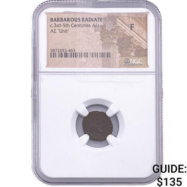 Barbarous Radiate c.3rd-5th Centuries AD AE 'Unit' NGC F