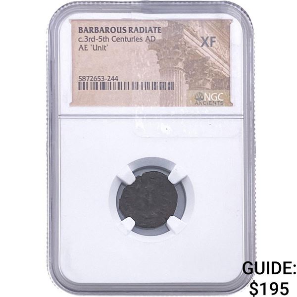 Barbarous Radiate c.3rd-5th Centuries AD AE 'Unit' NGC XF