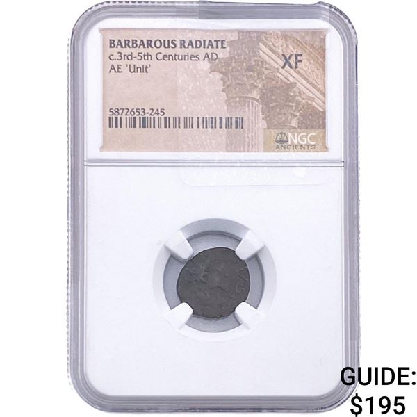 Barbarous Radiate c.3rd-5th Centuries AD AE 'Unit' NGC XF
