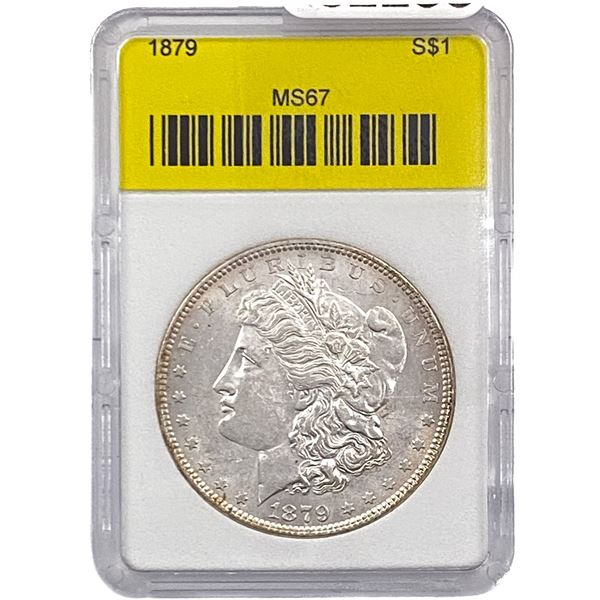 1879 Morgan Silver Dollar AGC MS67