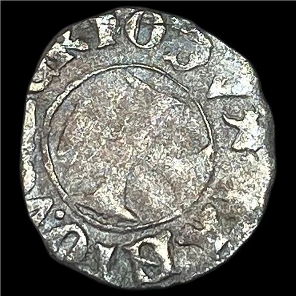 14th-15th Cent Venetian Republic Silver Tornesello NEARLY UNCIRCULATED