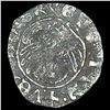 Image 2 : 14th-15th Cent Venetian Republic Silver Tornesello NEARLY UNCIRCULATED